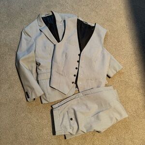 Express Cotton-blend 3-Piece Suit